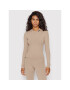 NEBBIA Блуза 415 Кафяв Slim Fit - Pepit.bg