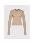 NEBBIA Блуза 415 Кафяв Slim Fit - Pepit.bg