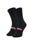 NEBBIA Дълги чорапи unisex Extra Mile Crew 103 Черен - Pepit.bg