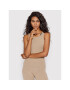 NEBBIA топ 414 Кафяв Slim Fit - Pepit.bg