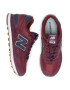 New Balance Сникърси ML574SPQ Бордо - Pepit.bg