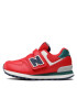 New Balance Сникърси PV574CU Червен - Pepit.bg