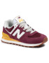 New Balance Сникърси WL574VN2 Бордо - Pepit.bg
