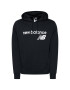 New Balance Суитшърт C C F Hoodie MT03910 Черен Relaxed Fit - Pepit.bg