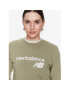 New Balance Суитшърт Classic Core WT03811 Зелен Relaxed Fit - Pepit.bg