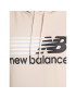 New Balance Суитшърт Classic WT23800 Бежов Relaxed Fit - Pepit.bg