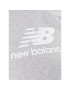 New Balance Суитшърт Essentials Stacked Logo WT31532 Сив Relaxed Fit - Pepit.bg