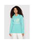 New Balance Суитшърт WT03550 Зелен Relaxed Fit - Pepit.bg