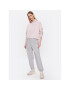 New Balance Суитшърт WT31501 Розов Oversize - Pepit.bg