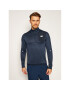 New Balance Тениска от техническо трико Run Grid Back Half Zip MT03255 Тъмносин Slim Fit - Pepit.bg