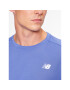 New Balance Тишърт Accelerate Short Sleeve MT23222 Син Regular Fit - Pepit.bg