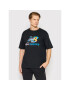 New Balance Тишърт At Amp Logo MT21503 Черен Oversize - Pepit.bg