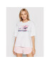 New Balance Тишърт Athletics Erin Loree Graphic Tee WT11514 Бял Relaxed Fit - Pepit.bg