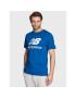 New Balance Тишърт Essential Logo MT01575 Син Athletic Fit - Pepit.bg