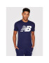 New Balance Тишърт MT03919P Тъмносин Regular Fit - Pepit.bg