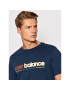 New Balance Тишърт MT13500 Тъмносин Relaxed Fit - Pepit.bg