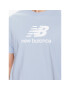 New Balance Тишърт MT31541 Син Relaxed Fit - Pepit.bg