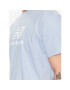 New Balance Тишърт MT31541 Син Relaxed Fit - Pepit.bg