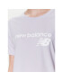 New Balance Тишърт Stacked WT03805 Виолетов Relaxed Fit - Pepit.bg