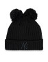 New Era Шапка Double Pom New York Yankees Beanie 60364290 Черен - Pepit.bg