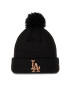 New Era Шапка Infill Bobble La Dodgers 60364332 Черен - Pepit.bg