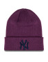 New Era Шапка Le Beanie Nyy 60364352 Виолетов - Pepit.bg