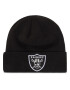 New Era Шапка Nfl Essential Cuff 12122722 Черен - Pepit.bg