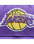 New Era Шапка с козирка 9FORTY Los Angeles Lakers NBA Team Side Patch Cap 60298794 Виолетов - Pepit.bg