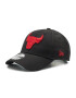 New Era Шапка с козирка Chicago Bulls Neon Logo 9Forty 60240460 Черен - Pepit.bg