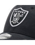 New Era Шапка с козирка Las Vegas Raiders Split Logo 9Forty 60240454 Черен - Pepit.bg