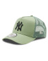 New Era Шапка с козирка New York Yankees League Essential A-Frame 60284903 Зелен - Pepit.bg