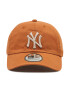 New Era Шапка с козирка New York Yankees League Essential Casual Classic 60222519 Кафяв - Pepit.bg