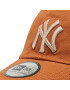 New Era Шапка с козирка New York Yankees League Essential Casual Classic 60222519 Кафяв - Pepit.bg