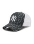 New Era Шапка с козирка New York Yankees Leopard Print A-Frame Trucker 60222318 Сив - Pepit.bg