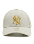 New Era Шапка с козирка New York Yankees Metallic 60222491 Бежов - Pepit.bg