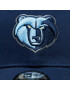 New Era Шапка Team Side Patch 940 Grizzlies 60364394 Тъмносин - Pepit.bg