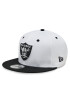 New Era Шапка White Crown Patch 950 Raiders 60364275 Бял - Pepit.bg