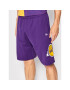 New Era Спортни шорти LA Lakers Washed Team Logo 13083850 Виолетов Regular Fit - Pepit.bg