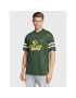 New Era Тишърт Green Bay Packers NFL Script 60284670 Зелен Relaxed Fit - Pepit.bg