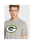 New Era Тишърт Green Bay Packers Team Logo 11073669 Сив Regular Fit - Pepit.bg