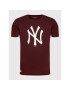 New Era Тишърт New York Yankees MLB Team Logo 11863695 Бордо Regular Fit - Pepit.bg