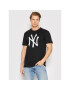 New Era Тишърт New York Yankees MLB Team Logo 11863697 Черен Regular Fit - Pepit.bg