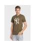 New Era Тишърт New York Yankees Team Logo 11863694 Зелен Regular Fit - Pepit.bg