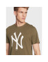 New Era Тишърт New York Yankees Team Logo 11863694 Зелен Regular Fit - Pepit.bg