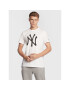 New Era Тишърт New York Yankees Team Logo 11863818 Бял Regular Fit - Pepit.bg