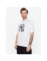 New Era Тишърт Yankees Mlb League Essential 60332283 Бордо Oversize - Pepit.bg