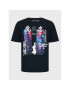 Night Addict Тишърт MTS-NA149RISTIC Черен Relaxed Fit - Pepit.bg