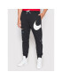 Nike Долнище анцуг Nsw Swoosh DD6001 Черен Standard Fit - Pepit.bg