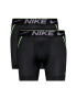 Nike Комплект 2 чифта боксерки Breathe Micro 0000KE1020 Черен - Pepit.bg
