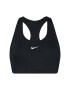 Nike Спортен сутиен Swoosh BV3636 Черен - Pepit.bg